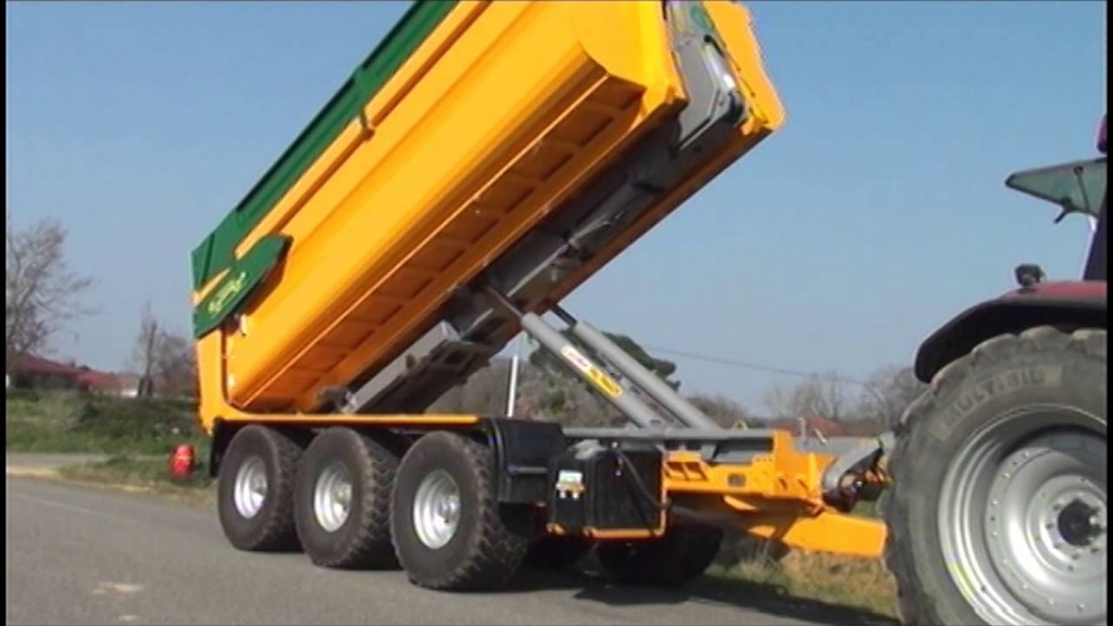 remorque porte caisson - AMPLIROLL 3ESS 32T
